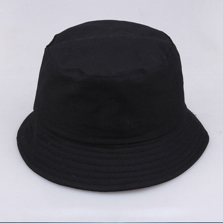 N Letter Cotton Bucket Hat for Men Women Adjustable Simple Style Fishing Cap Soft Sun Protection Outdoor Casual Daily Hat Gift