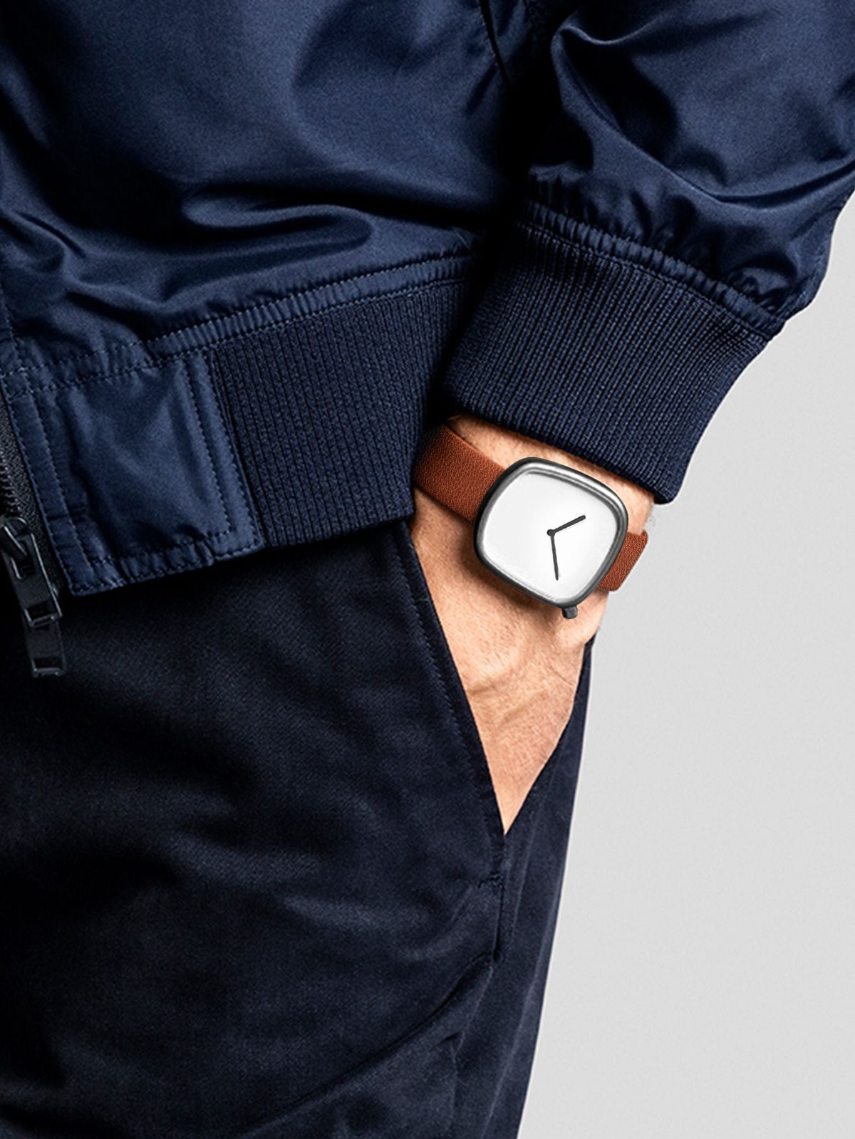 TOMI Watch Minimalist Men's Square Fashion Ultra thin Watch Minimalist Women's High Quality Elegant Quartz Watch Clock Gift