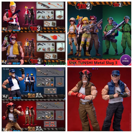 ?IN STOCK?TUNSHI Studio Original SNK Model Official Metal Slug 3 Marco Tarma Clark Still RALF JONES Rebel Soldier 1/12 Mecha Toy