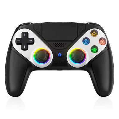 Controller For Playstation5 PS5/PS5 Pro/Slim/PC,RGB Wireless Gamepad Hall Effect Trigger Marco/Turbo Anti-Drift Game Joystick