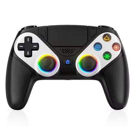 Controller For Playstation5 PS5/PS5 Pro/Slim/PC,RGB Wireless Gamepad Hall Effect Trigger Marco/Turbo Anti-Drift Game Joystick
