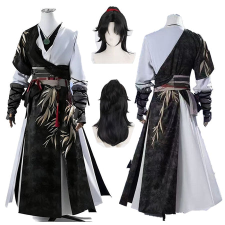 Chinese Game Where Winds Meet Young Master Cosplay Costume Adult Swordsman Hanfu Carnival Hero Wuxia Jianghu Cool Battle Uniform