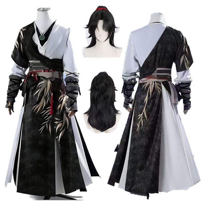 Chinese Game Where Winds Meet Young Master Cosplay Costume Adult Swordsman Hanfu Carnival Hero Wuxia Jianghu Cool Battle Uniform