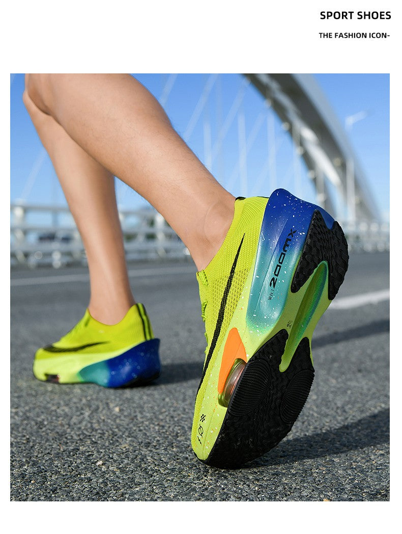 Sports Running Shoes Men Marathon Air Cushion Carbon Plate Breathable Lightweight Women Comfortable Athletic Walk Race Sneakers