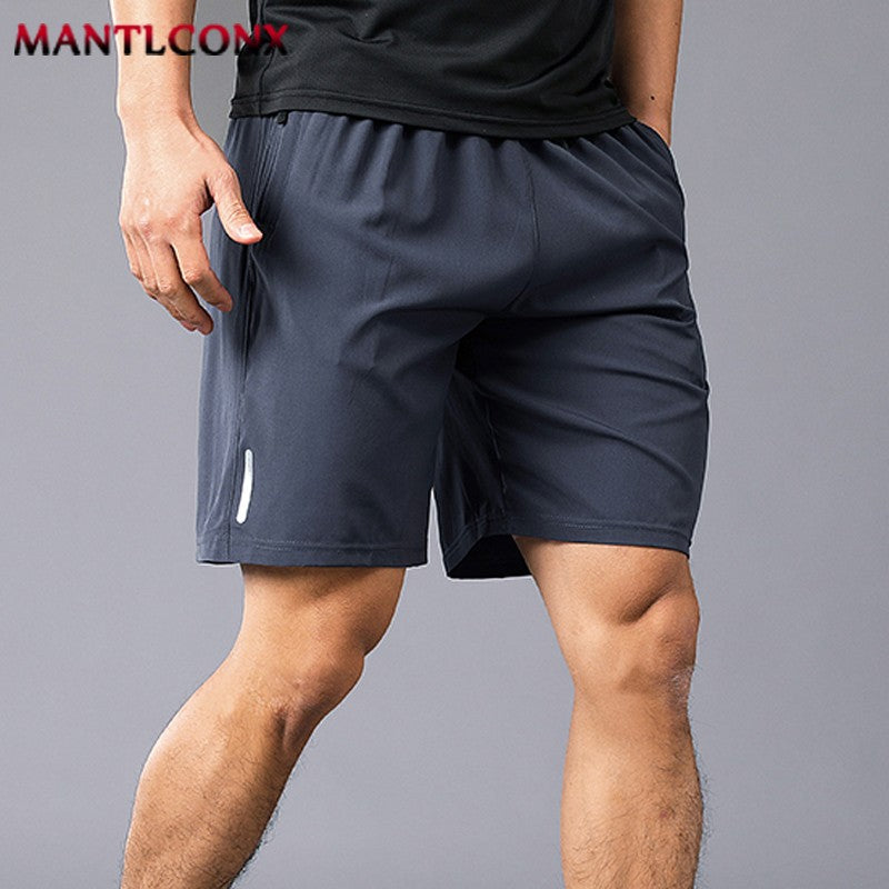 Breathable Running Jogging Men's Shorts Quick Dry Fashion Board Shorts Male Summer Elastic Casual Shorts Men Solid Color M-4XL