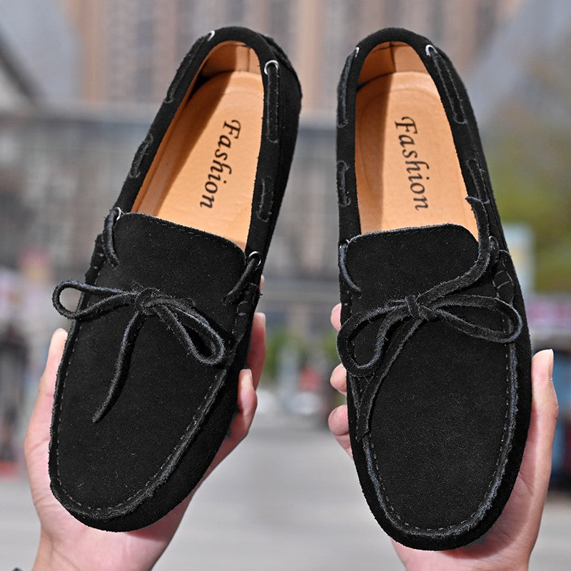Fashion Men Shoes Genuine Leather Casual Summer Shoes Classic Mens Loafers Elegantes Slip On Flats Plus Size 49 Male Driving