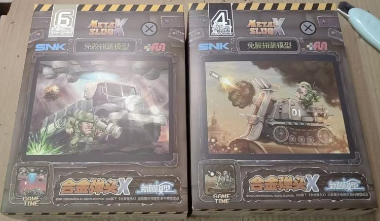 Era Models Metal Slug X Series - Mini Scale Military Set Tank, Aircraft, Truck & Pow Figures Collection Model Toy Gifts