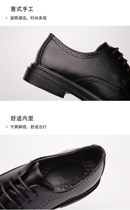 High Quality Men's Dress Shoes Classic Formal Oxford Leather Shoes Men Casual Brogues Business Shoes Man Loafers