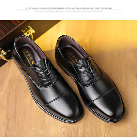 Mens Formal Leather Shoes Slip on Dress Wedding Casual Flats Luxury Walking Oxfords Office Work Zapatos Para Hombre Plus Size