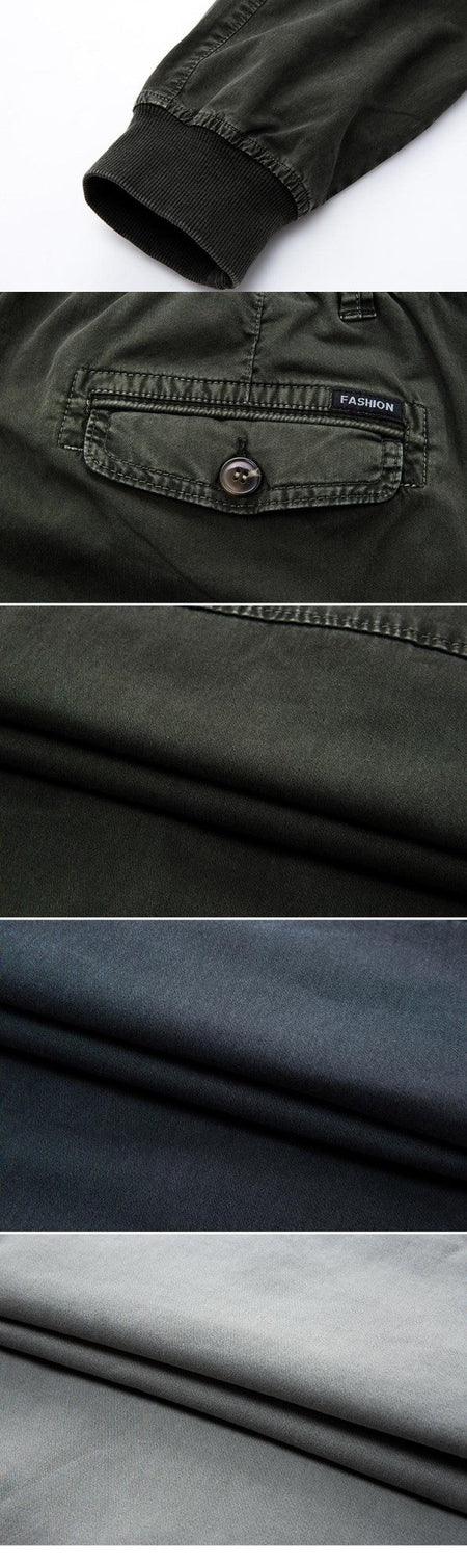 2025 Fashion Spring Mens Tactical Cargo Pants Men Joggers Army Military Casual Cotton Pants Hip Hop Ribbon Male army Trousers 38