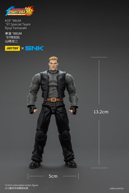 [Pre Order]JOYTOY SNK 1/18 Action Figure KOF 98UM 97 Special Team Ryuji Yamazaki Billy Kane Blue Mary figures Toys Model