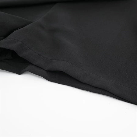 MUJER 2025 Asymmetric Skort For Women Black High Waist Mini Skirt Shorts Women Casual Bermuda Shorts Woman Summer Skirt Shorts