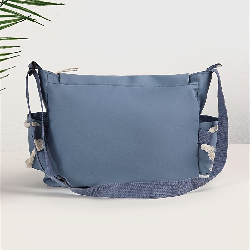 1pc Nylon Handbag Shoulder Bag, Large Capacity Messenger Bag, Men's Crossbody Bag, Student School Bags for Teenagers Daily Use