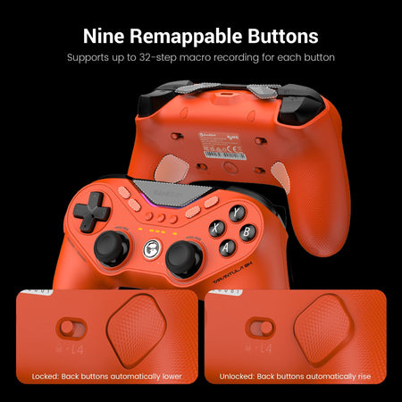 GameSir Tarantula 8K PC Wired Controller Lightweight Gaming Gamepad Steam Wired Similar PS5 Symmetric DS4 Joystick Controller