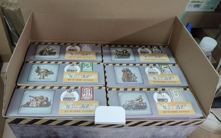 Era Models Metal Slug X Series - Mini Scale Military Set Tank, Aircraft, Truck & Pow Figures Collection Model Toy Gifts