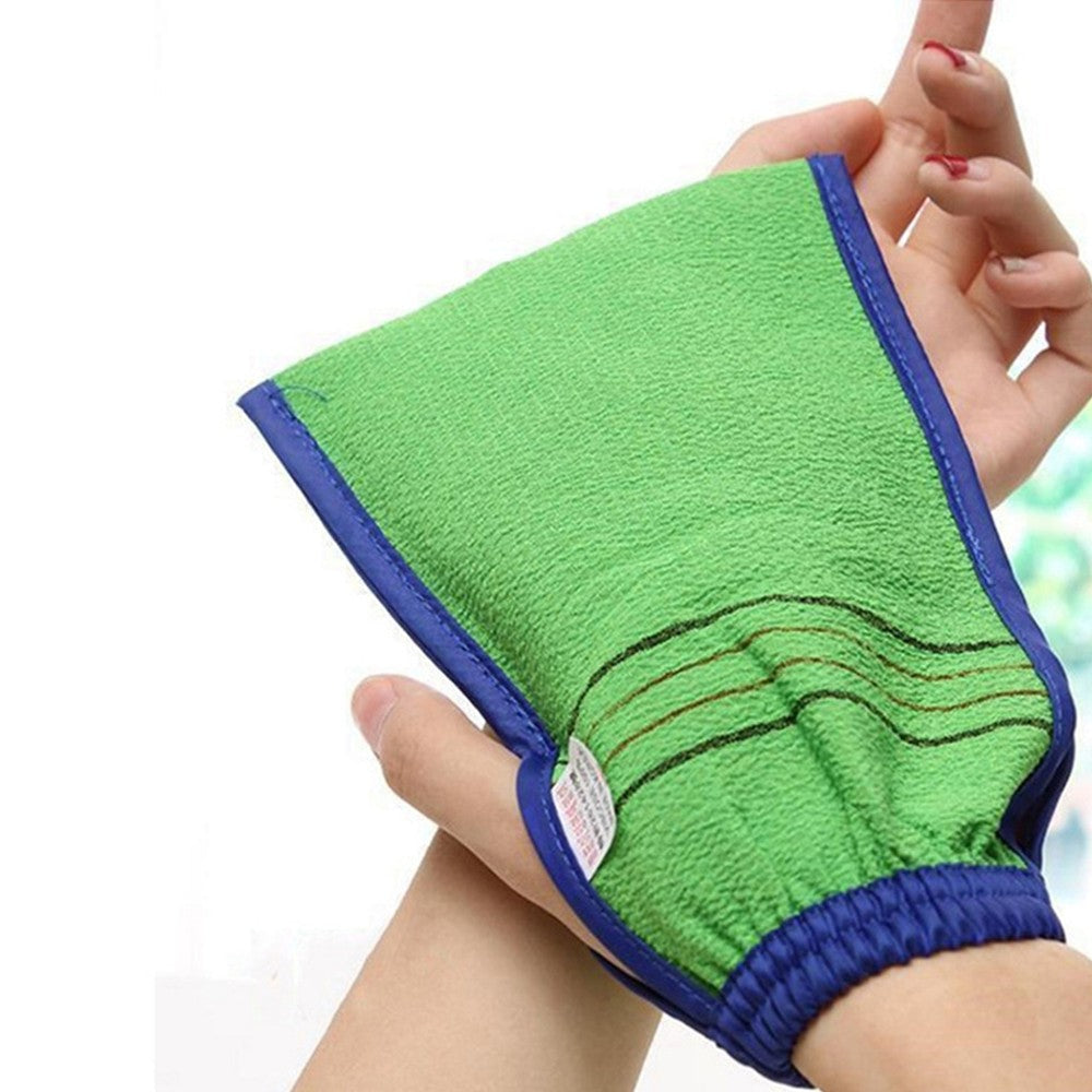 Exfoliating Bath Towel Korean Washcloth Body Massage Scrub Shower Towel SPA Portable Grain Brush Peeling Dead Skin Gloves Adults