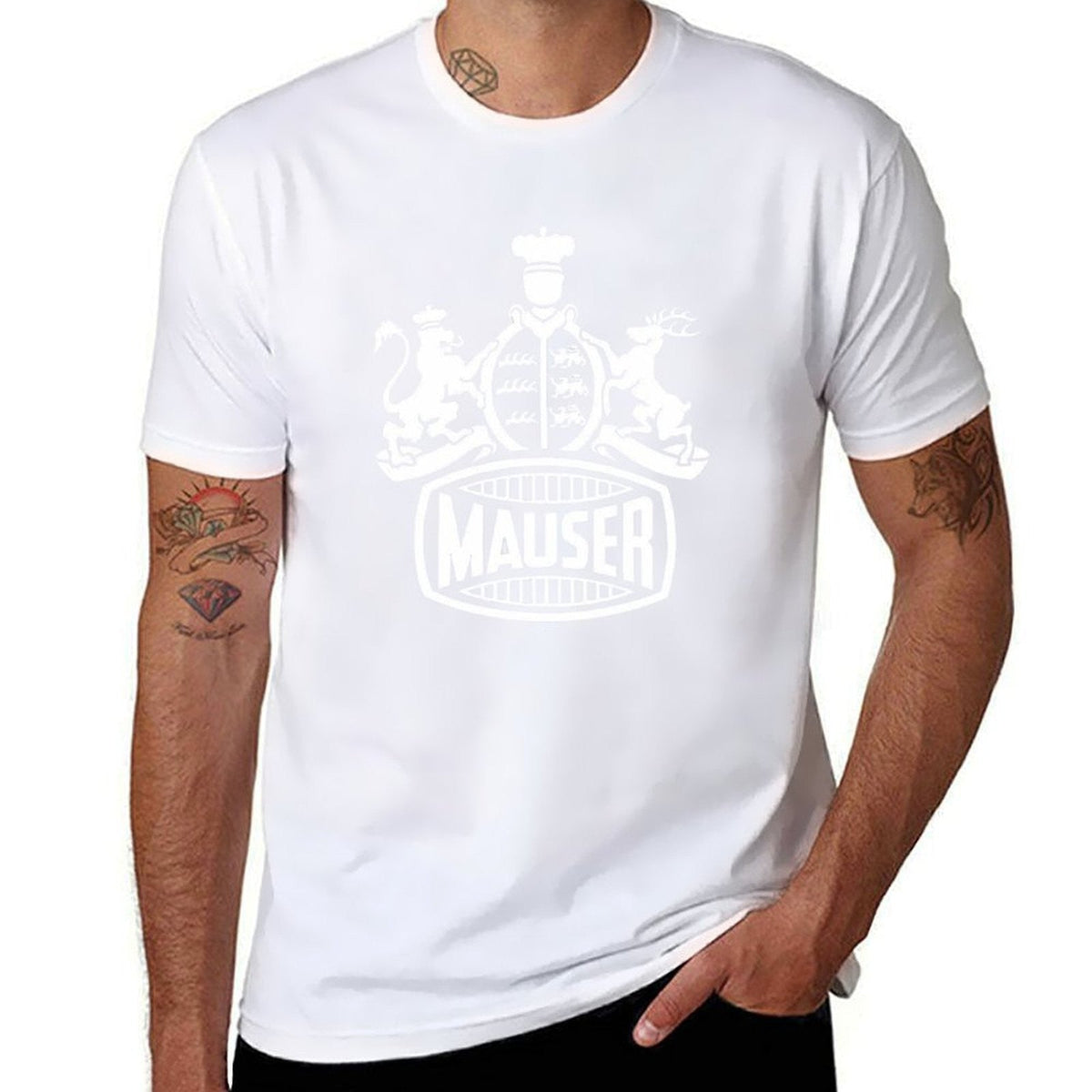 high t quality shirt T-Shirt cotton man brand man Crest t shirt t man Mauser shirts T-Shirt plain high quality luxury
