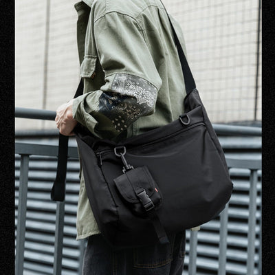 Men Messenger Bags Casual Waterproof Crossbody Bag Hold 14 inch Laptop Shoulder Bag Unisex Travel Gym Bag