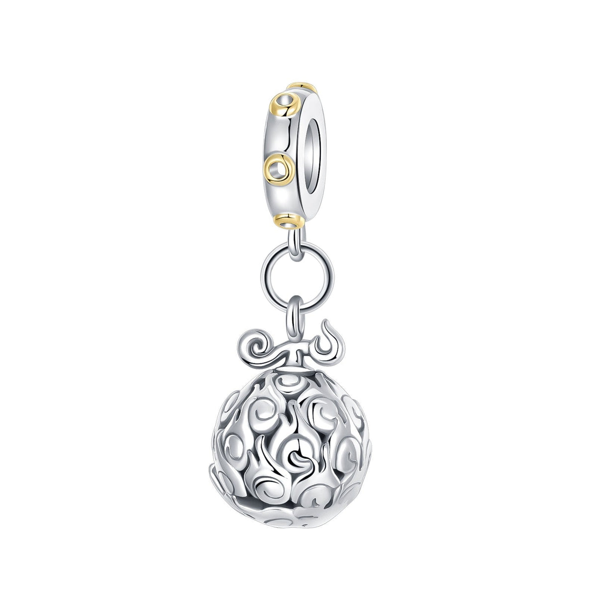 Nicole Robin Akuma No Mi Anime Flower-Flower Fruit Charms for Original 925 Charms Bracelet Silver Charm Bead for Women Jewelry