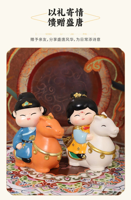 National trend creative desktop ornaments home decoration handicrafts office stress-relieving dolls cultural and creative gifts