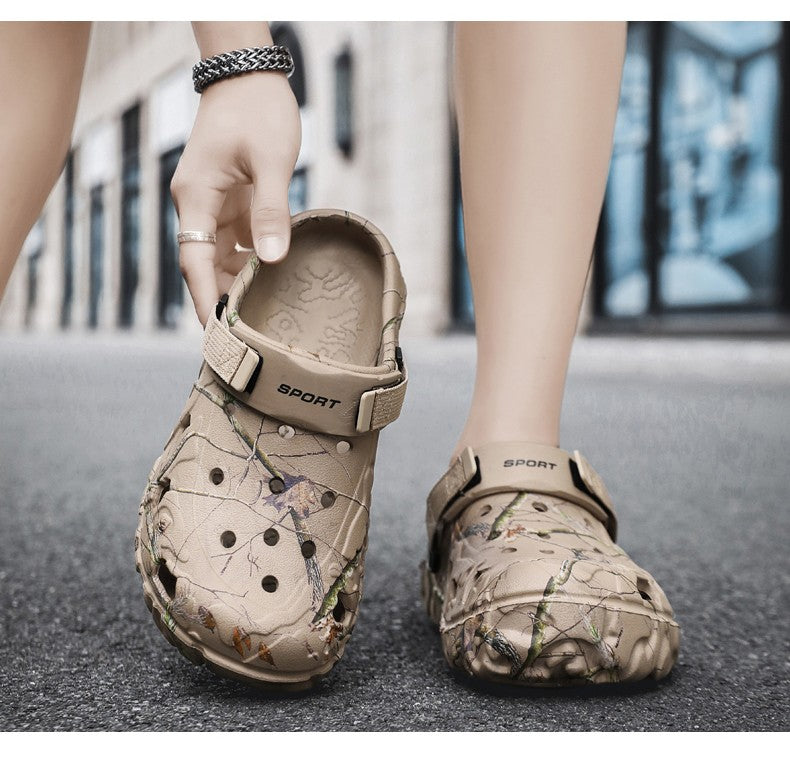 Men Shoes Slippers Men Garden Flat Sandals Platform Sandals Man Summer Sandals 2025 Male Sneakers Outdoor Flip Flops Home Clogs