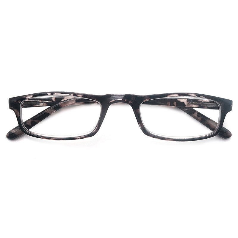 Women Men Reading Glasses Classic Small Rectangle Frame Spring Hinge Ulrta Comtable Wear Readers Eyeglass with Diopters