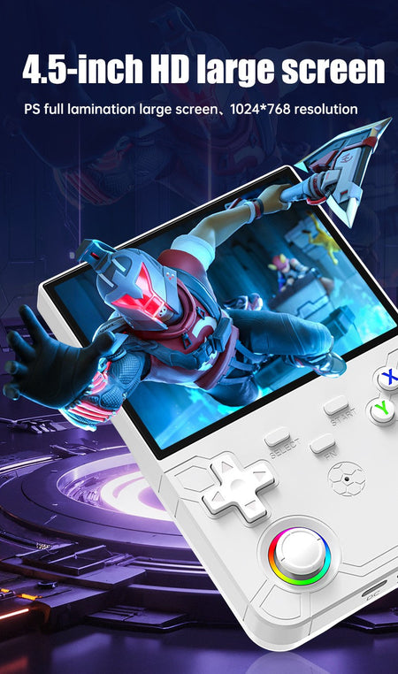 New R36 Ultra X Handheld Retro Video Game Console IPS Screen 128GB Portable Games Pocket Player with Linux System