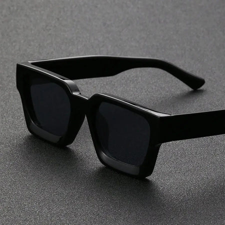 Retro Black Millionaire Shades Luxury Sunglasses 2025 For Men Designer Famous Brand Square Sun Glasses Man Women Sunglass