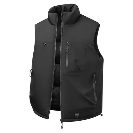 Couple Outdoor Fishing Casual Windproof Breathable Warm Vest Soft and Comfortable Winter Cold Proof Breathable Cotton Clothing