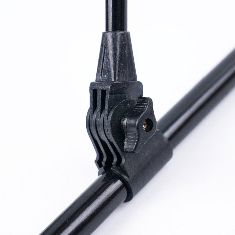 1.7M/2.1M/2.4M New Stainless Steel Thickened Telescopic Fishing Rod Bracket Fishing Rod Dual Purpose Bracket Fishing Rod Holder