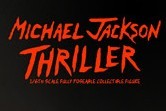 2016 Punk Novelty Rare Cool Men Red MJ Michael Jackson Thriller Open Stitch Vocal Concert Leather Fashion Jacket Outwear