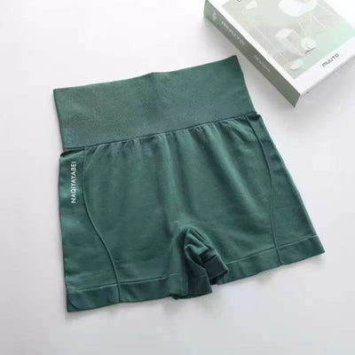 High Waist Sports Women's Cycling Jogging Fitness Shorts Seamless Thin Section Tummy Tuck Comfort Bottom Yoga Pants