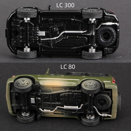 Massdi 1:64 Toyota Land Cruiser LC80 LC300 Car Model Alloy SUV Off-road Miniature Diecast Vehicles Toy Collection