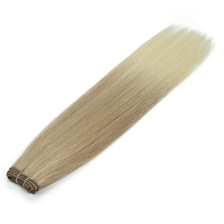Alibaby Straight Hair Bundles Extensions Smooth Ombre Hair Weaving 26Inch Long Synthetic Straight Hair Bundles Full to End 150g