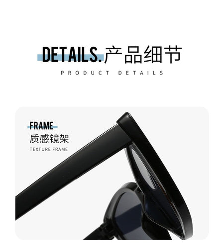 Fashion Street Trend Cat Eye Sunglasses Women Leopard Square Frame Sun Glasses UV400 Lady Brand Designer Eyewear ????? ??? ?????