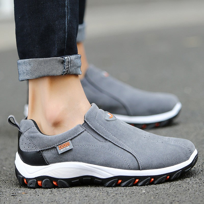 New Men's Casual Sneakers Outdoor Ultra-Lightweight Casual Shoes Large Size Men's Shoes One-Piece Design for Quick and Easy Wear