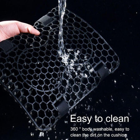 Pressure Relief Anti Slip Universal Comfortable Seat Cover Motorcycle Seat Cushion Gel Honeycomb Motorbike Accessories