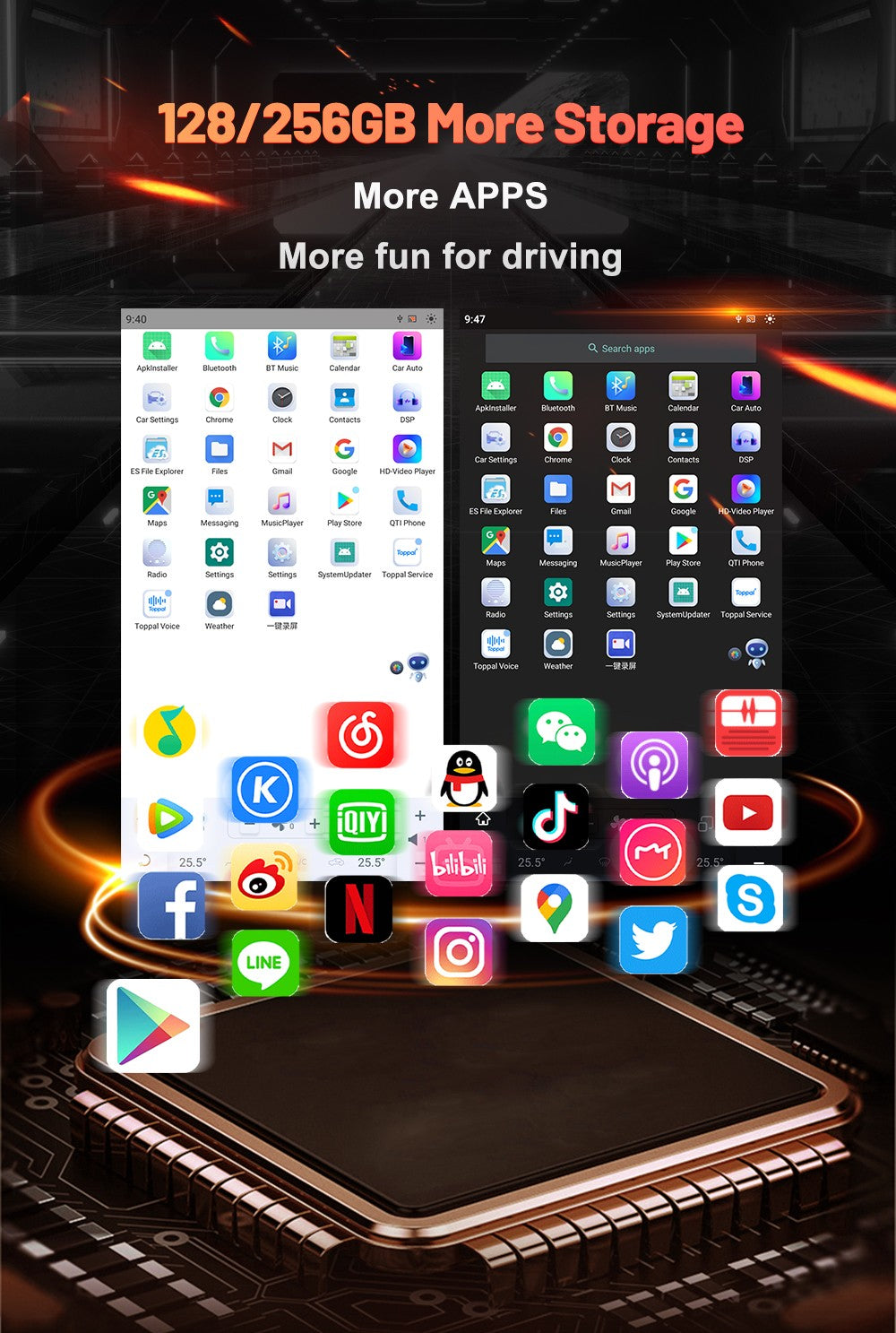 14.4 Inch Android 13 128GB For Ford F150 Raptor 2009-2014 Tesla Style Car GPS Navigation Multimedia Player Radio Tape Headunit