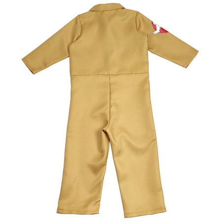 Kids Adult Ghostbusters Costume Cosplay with Proton Pack Men Boys Girls Ghostbusters Jumpsuit Ghost Hunter for Halloween Outfits