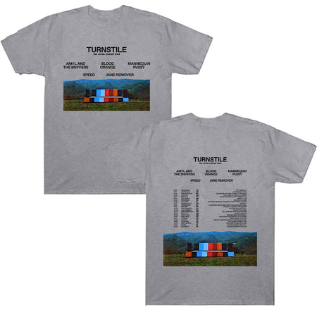 Turnstile The Never Enough Tour2025 T Shirt Gift for Fan Cotton Crewneck Short Sleeve Hip Hop Rock Street Tee Men Women Rock Top