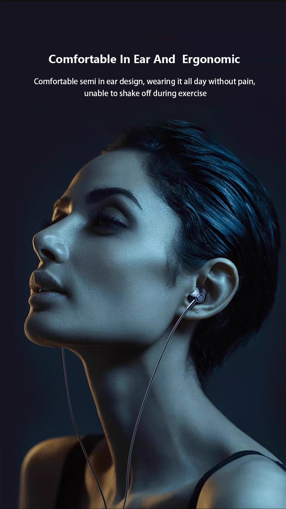 Wired Earphones USB Type C 3.5mm HiFi Headphones Bass Stereo With Volume Control Earbuds For Samsung Galaxy iPhone Huawei Xiaomi