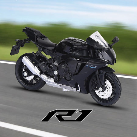 1:18 GSX1000 CBR 1000RR R1 Hayabusa Alloy Motorcycle Model Collection Genuine Authorization Motorbike Toy Miniature