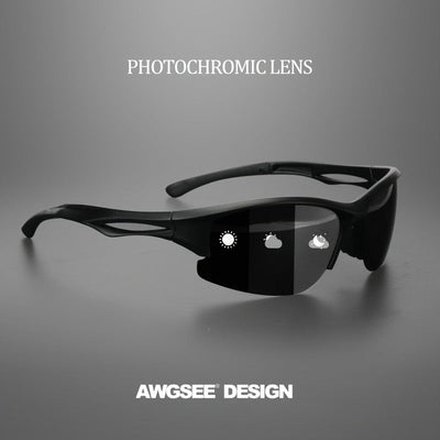 1PCS/3PCS polarized sports sunglasses half-frame men's and women's outdoor sturdy frame, suitable for running, fishing