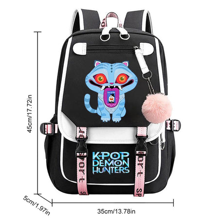 School Backpack for Students KPop Movie Daily Bagpack 2025 Hot Movie Print Backpacks for Girl Boy Laptop Usb Port Bag for Kids