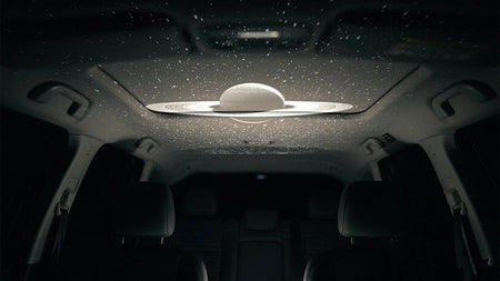 USB Car Atmosphere Projector Light Car Interior Ambient Light LED Starry Star Light Party Decor Romantic Saturn Galaxy Light
