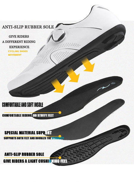 Cycling Sneaker MTB Men Sport Road Bike Boots Flat Racing Speed Sneakers Trail Mountain Bicycle Footwear Spd Pedal Cycling Shoes