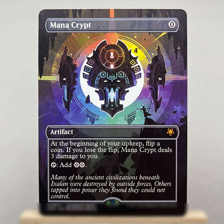 WOT SPG LCC WOE LCI HOLO4-02 TCG Cards for Home Play magical Proxy the Mana Crypt Rhystic Study Lord of Underworld gather