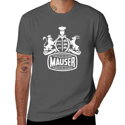 high t quality shirt T-Shirt cotton man brand man Crest t shirt t man Mauser shirts T-Shirt plain high quality luxury