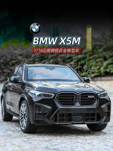 NEW 1:18 BMW X5M X5 F95 SUV Alloy Car Diecasts & Toy Vehicles Car Model Miniature Scale Model Car For Children