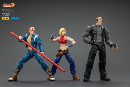 [Pre Order]JOYTOY SNK 1/18 Action Figure KOF 98UM 97 Special Team Ryuji Yamazaki Billy Kane Blue Mary figures Toys Model